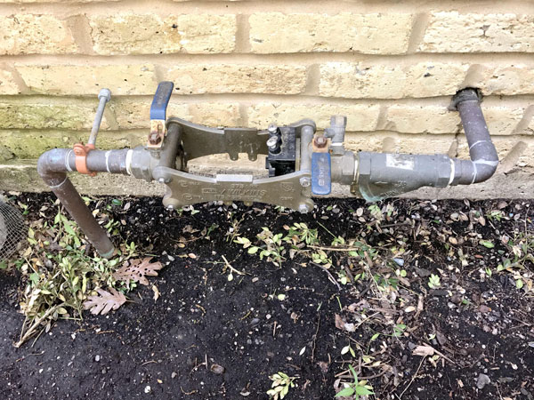 Lawn Irrigation - Backflow Device Not Installed